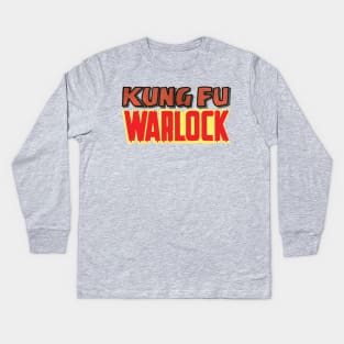Kung Fu Warlock Kids Long Sleeve T-Shirt